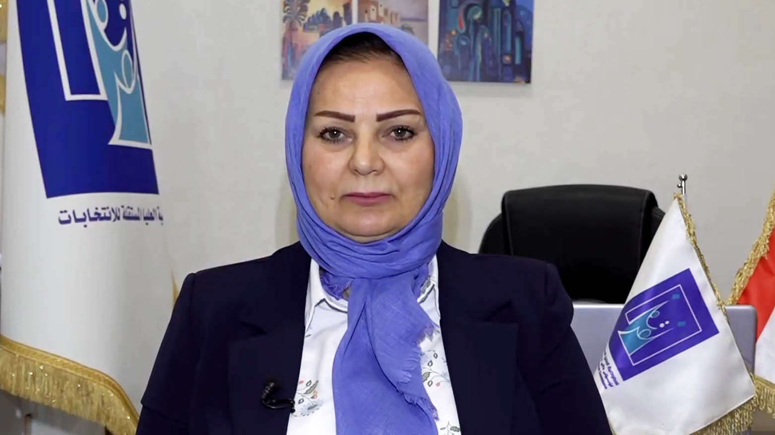 جمانه غلای، سخنگوی کمیسیون عالی مستقل انتخابات عراق