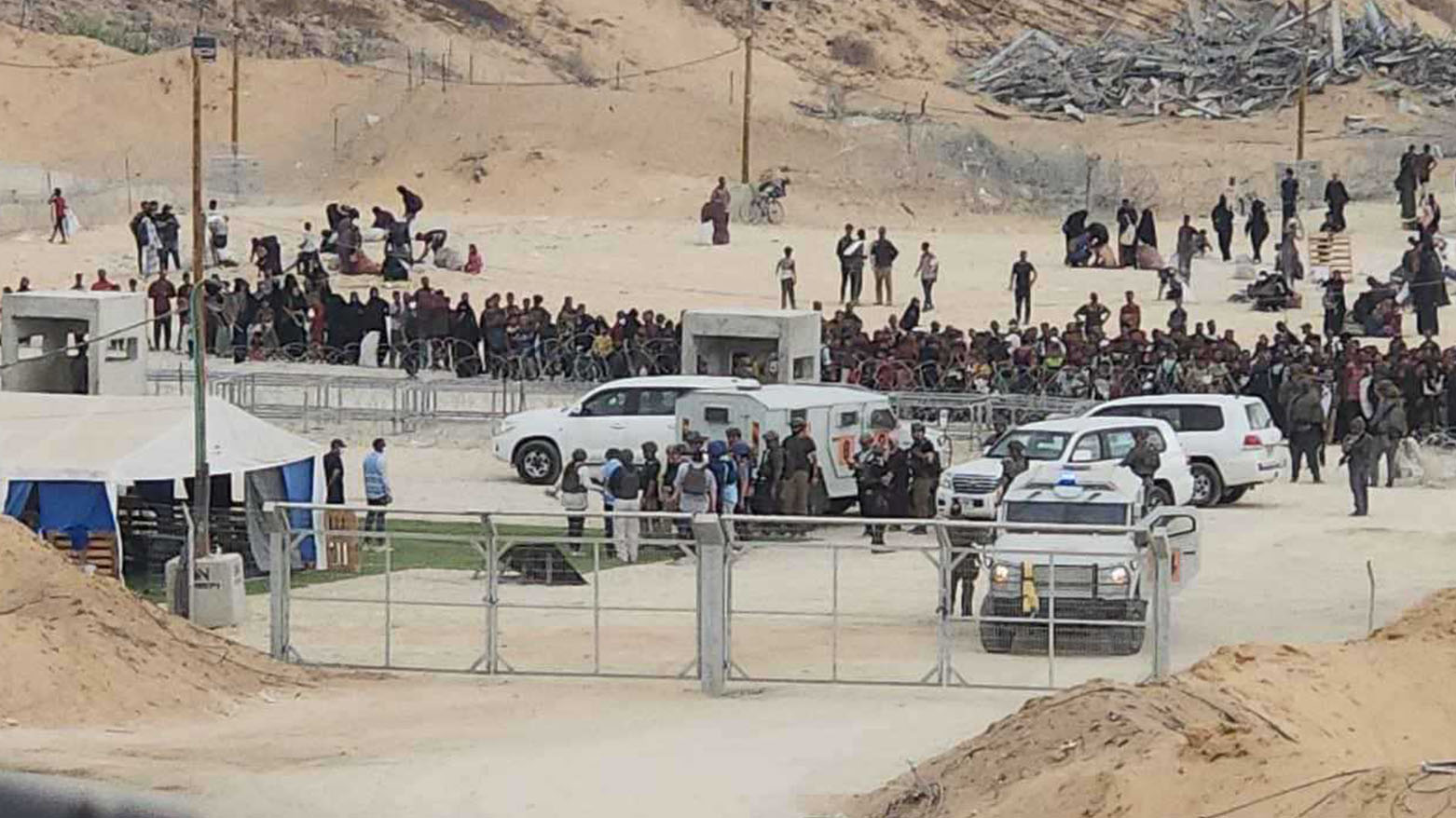 ويتكوف يصل الى مركز مساعدات في غزة وسط إجراءات أمنية مشددة
