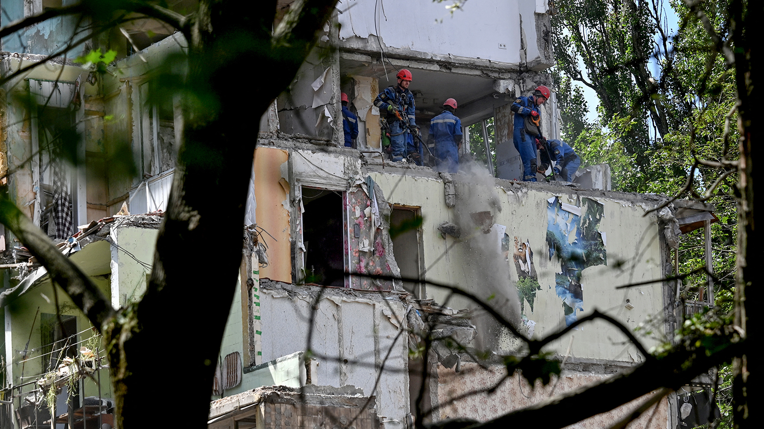 روسيا هاجمت أوكرانيا بعدد قياسي من المسيرات في تموز