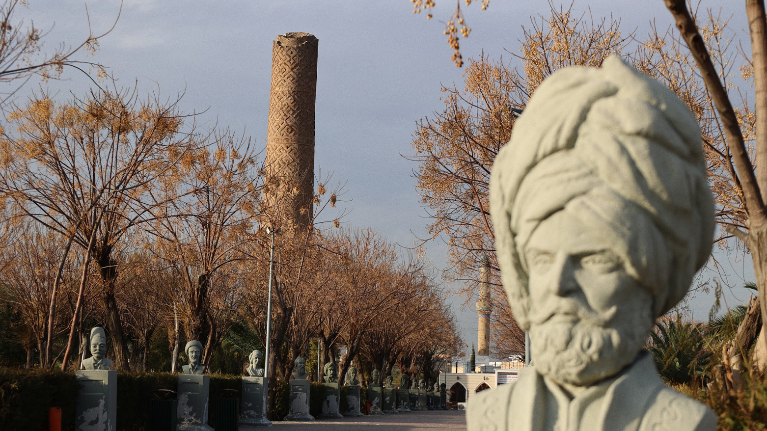Erbil's iconic Choli Minaret can be seen from the Minaret Park. (Photo: Kurdistan Chronicle Magazine)