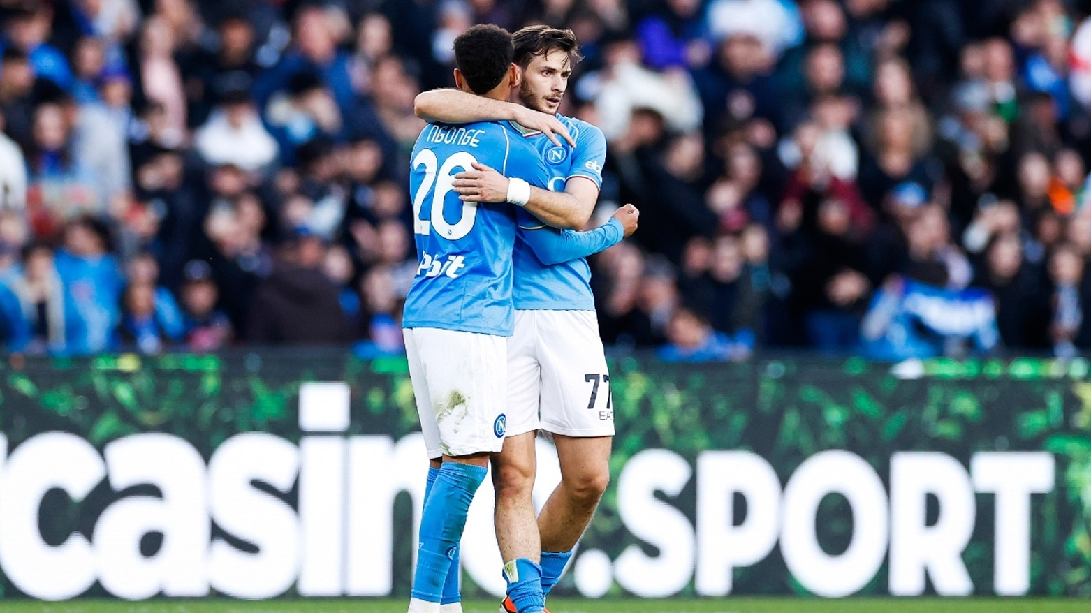 نابولي يسقط أمام بريست في امتحانه الودي الثالث