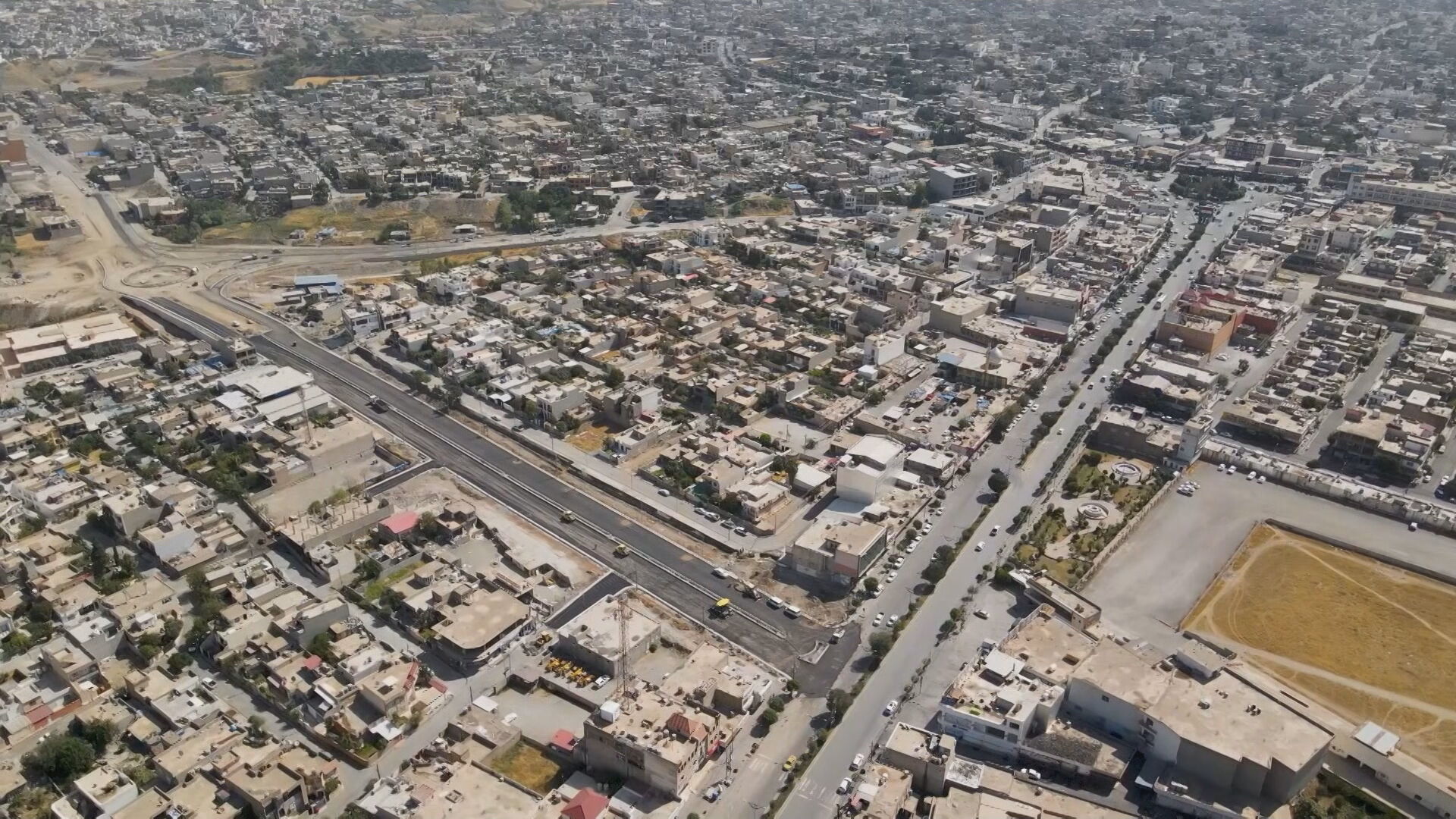 An aerial view of Soran Independent Administration. (Photo: Kurdistan24)
