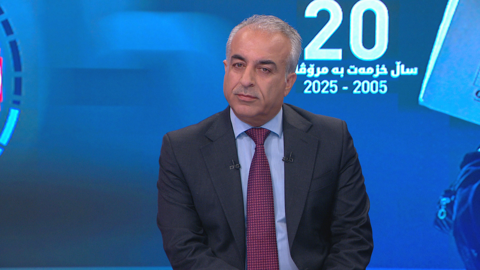 Musa Ahmed, the head of the Barzani Charity Foundation (BCF). (Photo: Kurdistan24)