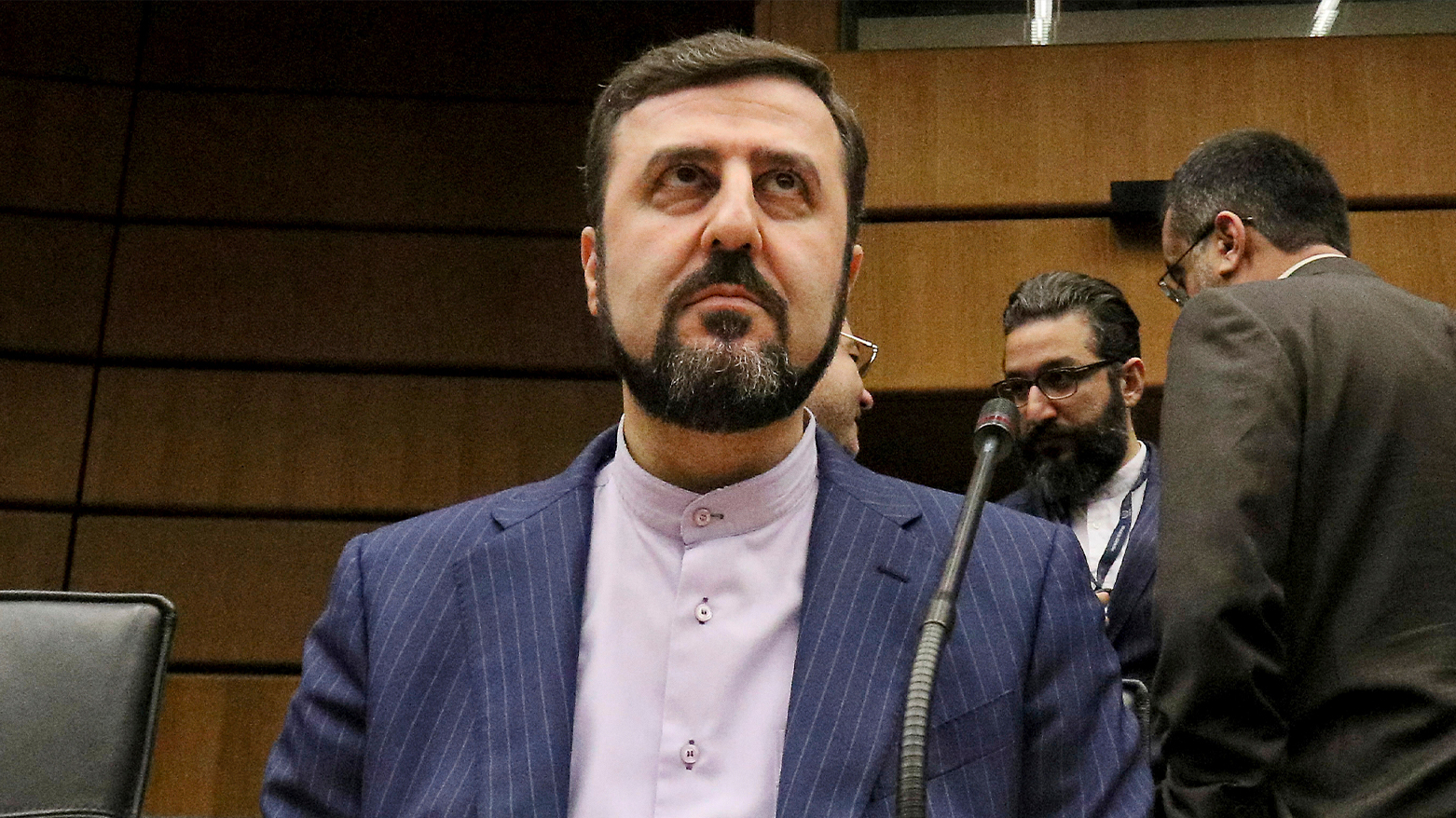 Kazem Gharibabadi, the Deputy Foreign Minister for Legal and International Affairs. (AP)
