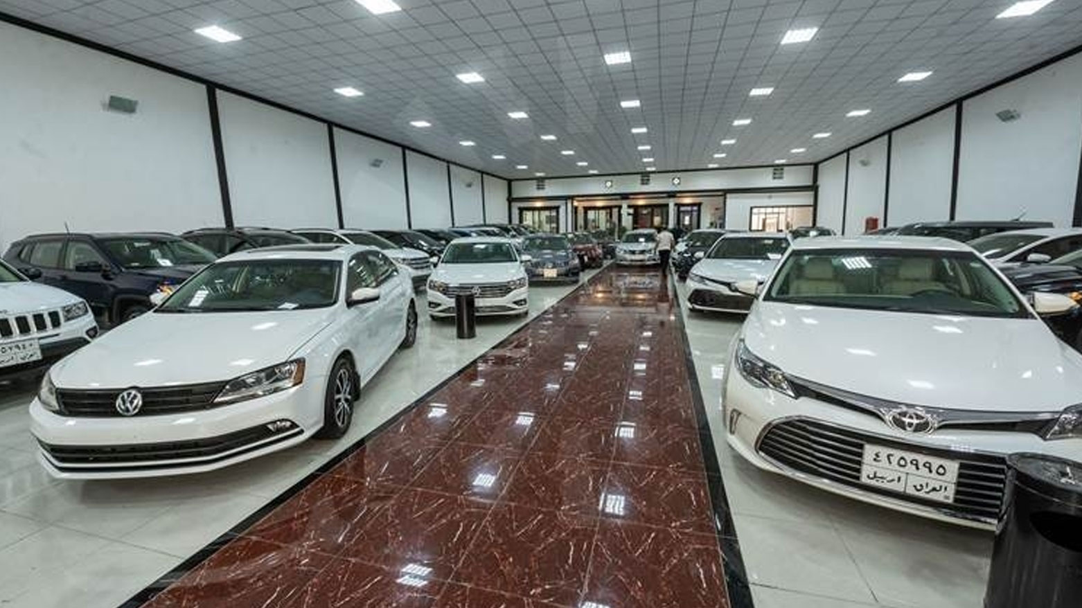 معرض سيارات في أربيل (متداول)