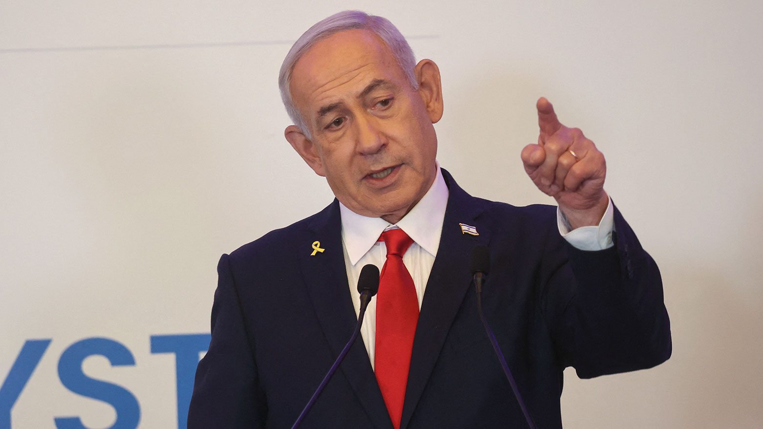 Israel's Prime Minister Benjamin Netanyahu speaks during an event at the Waldorf Astoria Hotel in Jerusalem on July 27, 2025. (Photo: AFP)