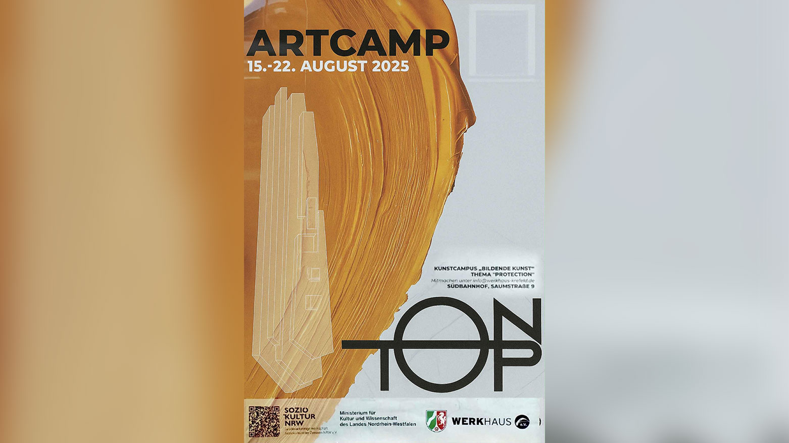 The logo of the Art Conference On Top. (Photo: Submitted to Kurdistaqn24)