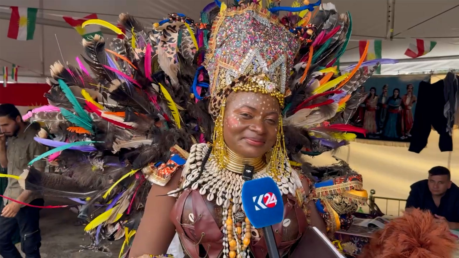 الملكة الأفريقية ديبوراه: كوردستان جوهرةٌ ساحرة وثقافتها تنبض بالحياة