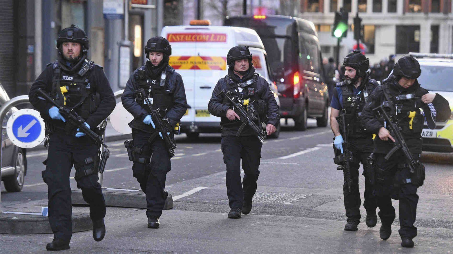 الشرطة البريطانية (رويترز)