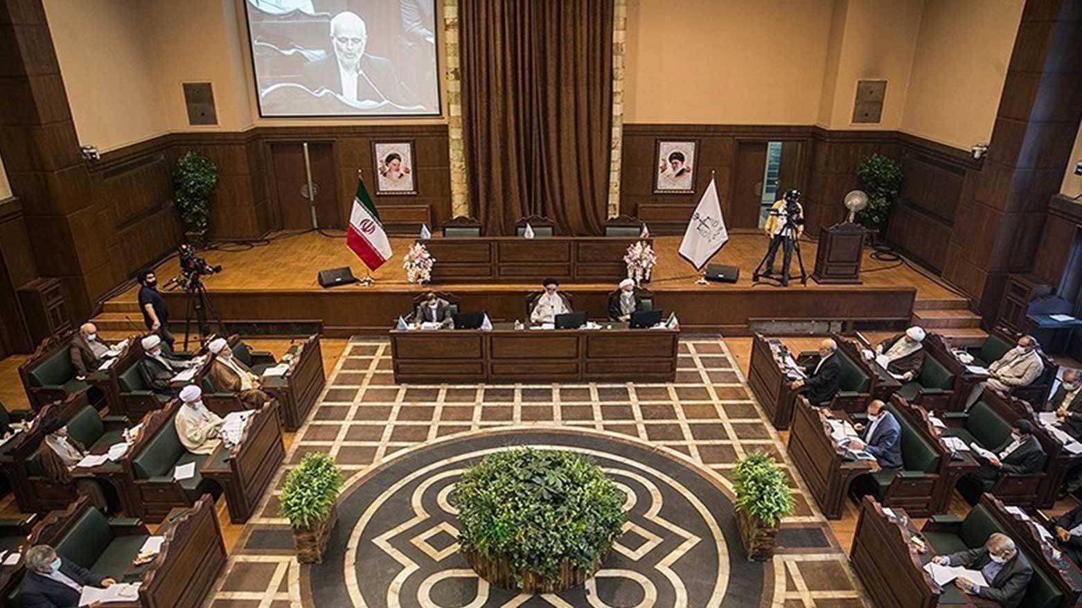 A meeting of Supreme Court in June 2020. (Photo: Tasnim News Agency)
