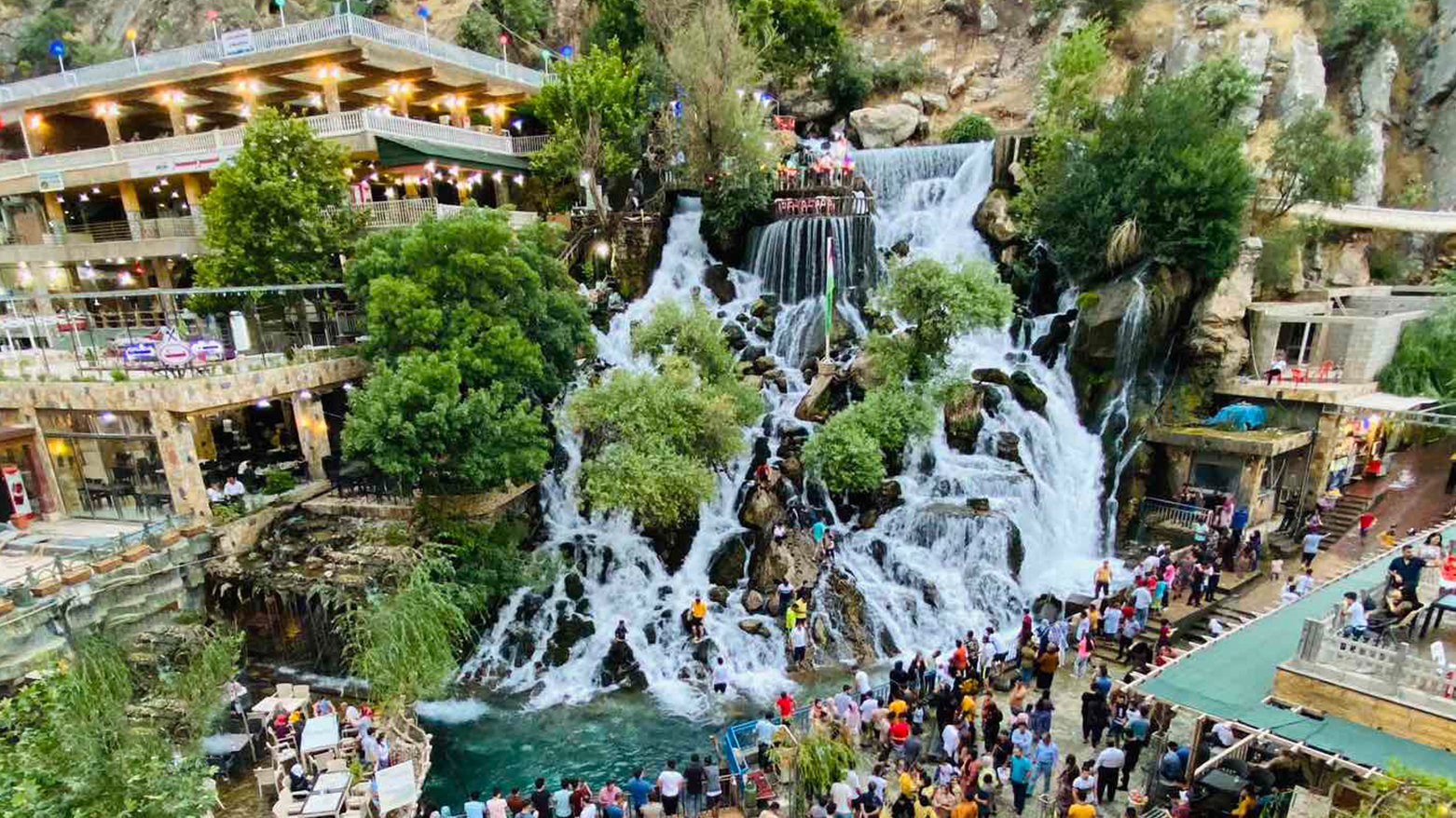 Bekhal tourist attraction in Erbil's Soran Independent Administration. (Photo: Kurdistan24)