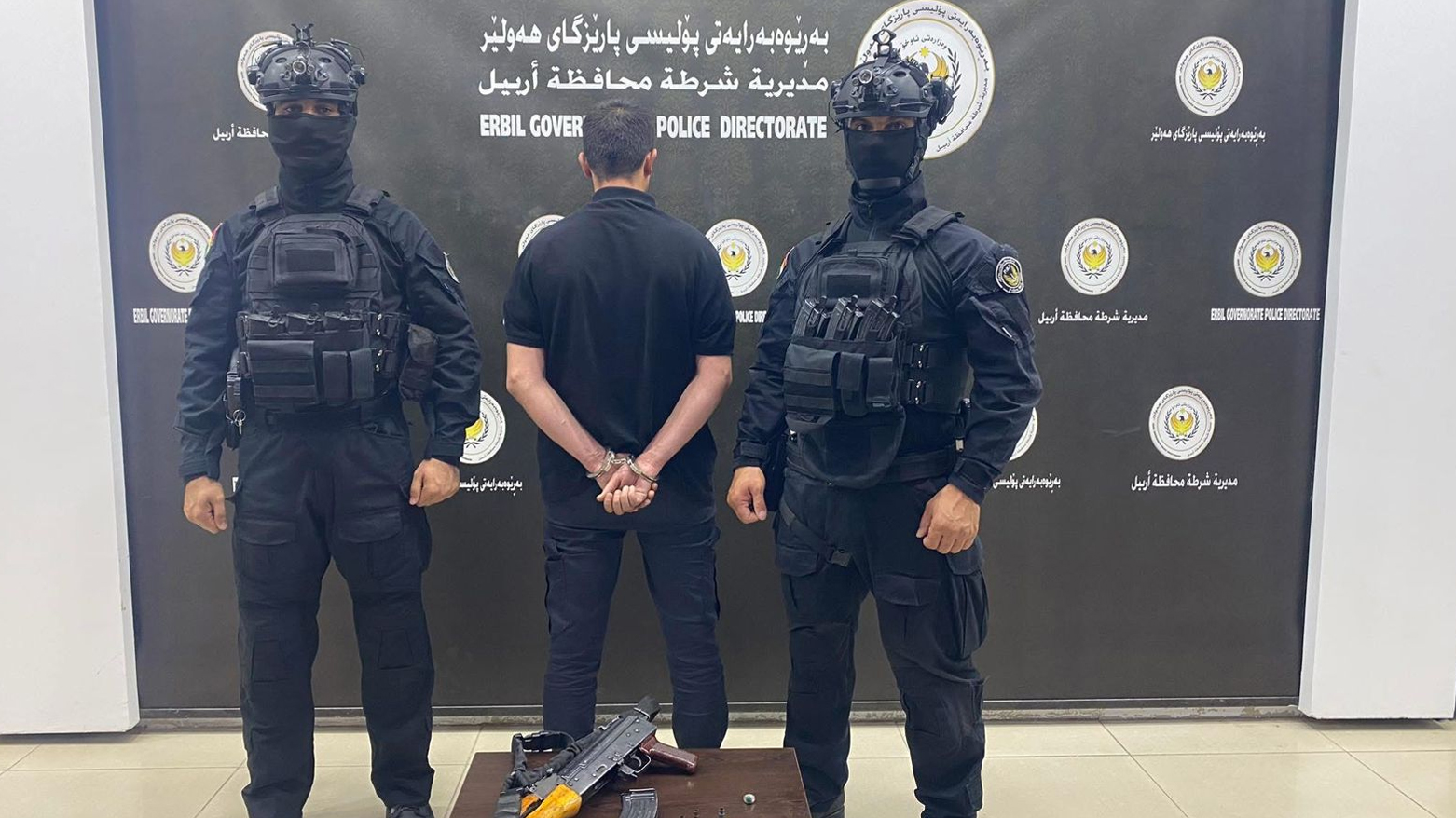 شرطة أربيل تعتقل متهماً بقتل 3 أشخاص إثر شجار في محطة وقود
