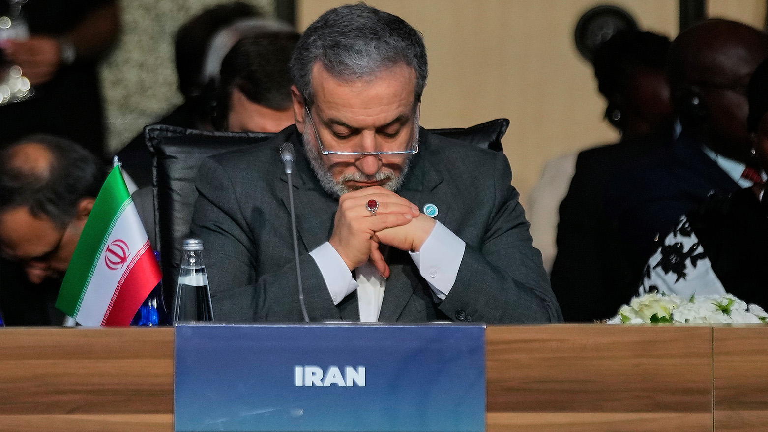 Iranian Foreign Minister Abbas Araghchi listens to speeches as he attends the Council of Foreign Ministers of the Organization of Islamic Cooperation meeting, in Istanbul, Turkey, Saturday, Jun. 21, 2025. (Photo: AP)