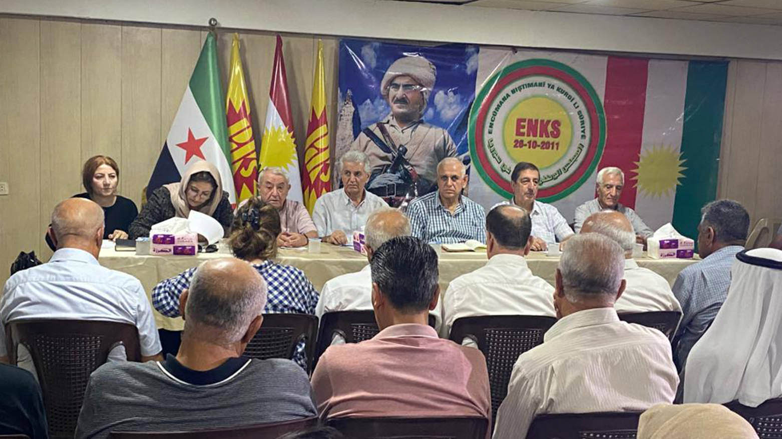 ENKS bang li Şamê dike: Bi şandeya hevbeş a Kurd re bikevin diyalogeke cidî