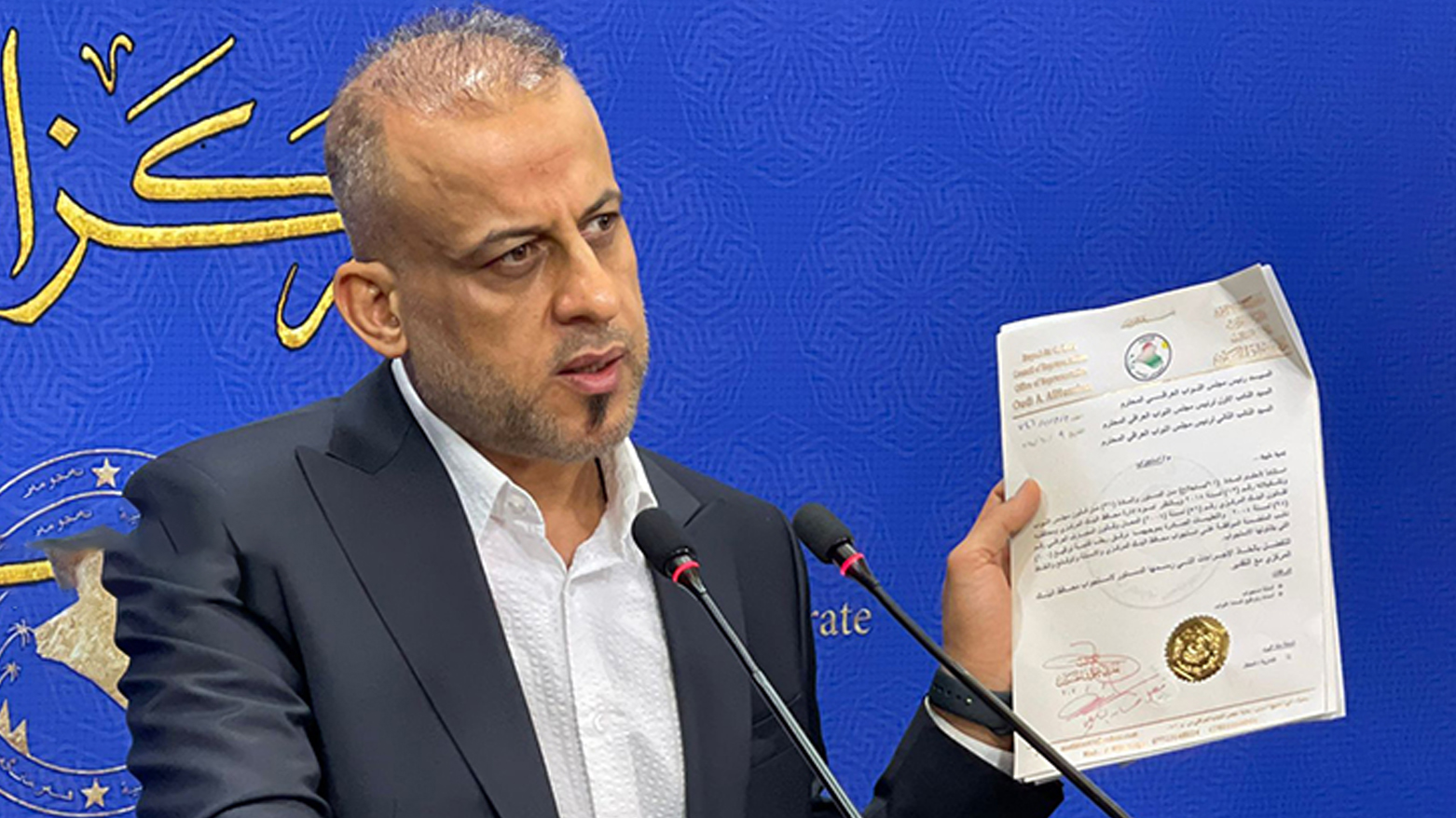 Ouday Awad, member of the Finance Committee of the Iraqi Parliament. (INA)