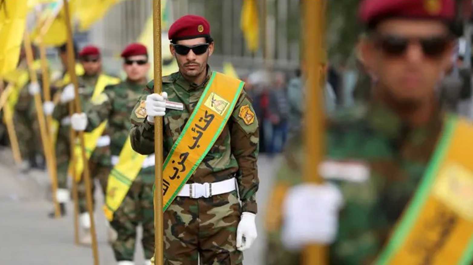 Iraq's Hezbollah Brigades, armed militia units under the PMF. (Photo: AP)