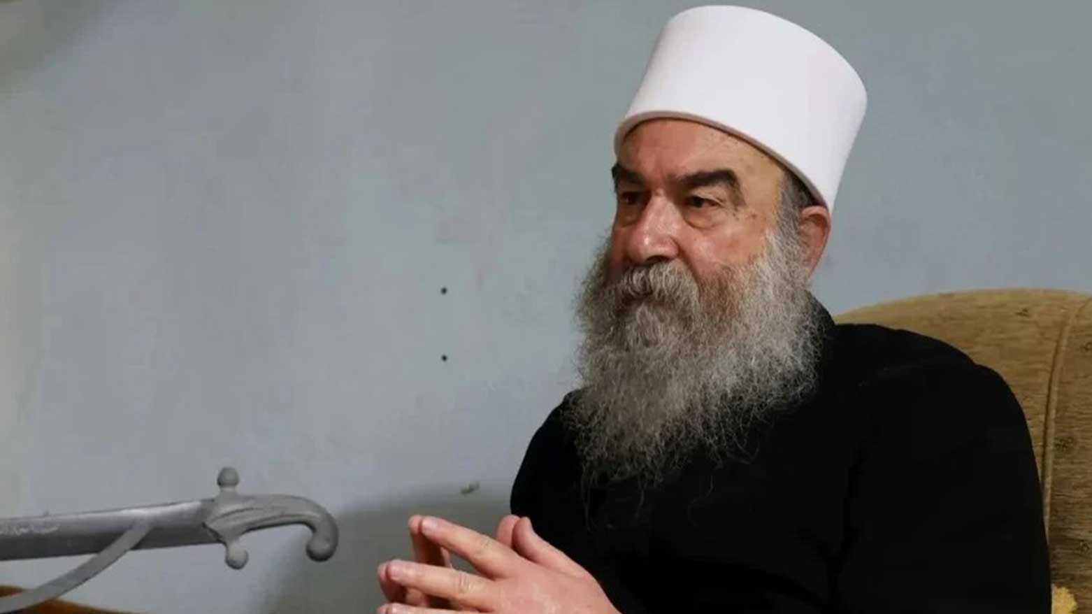 Sheikh Hikmat al-Hijri, a prominent spiritual leader of Syria’s Druze community. (Photo: Social Media)