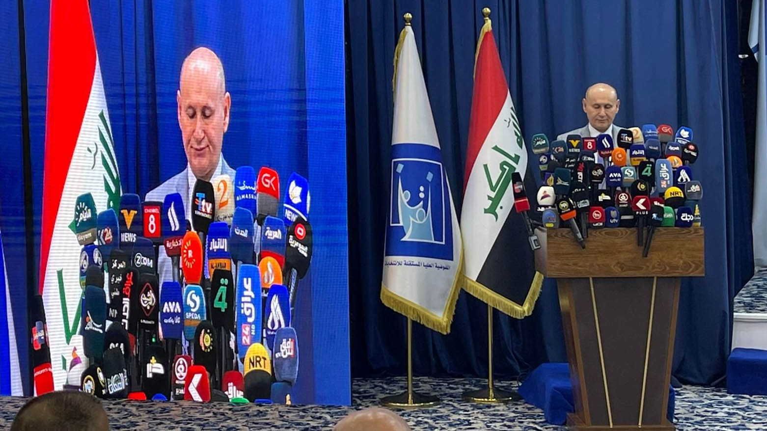 عومەر ئەحمەد، سەرۆکی کۆمیسیۆنی باڵای سەربەخۆی هەڵبژاردنەکانی عێراق