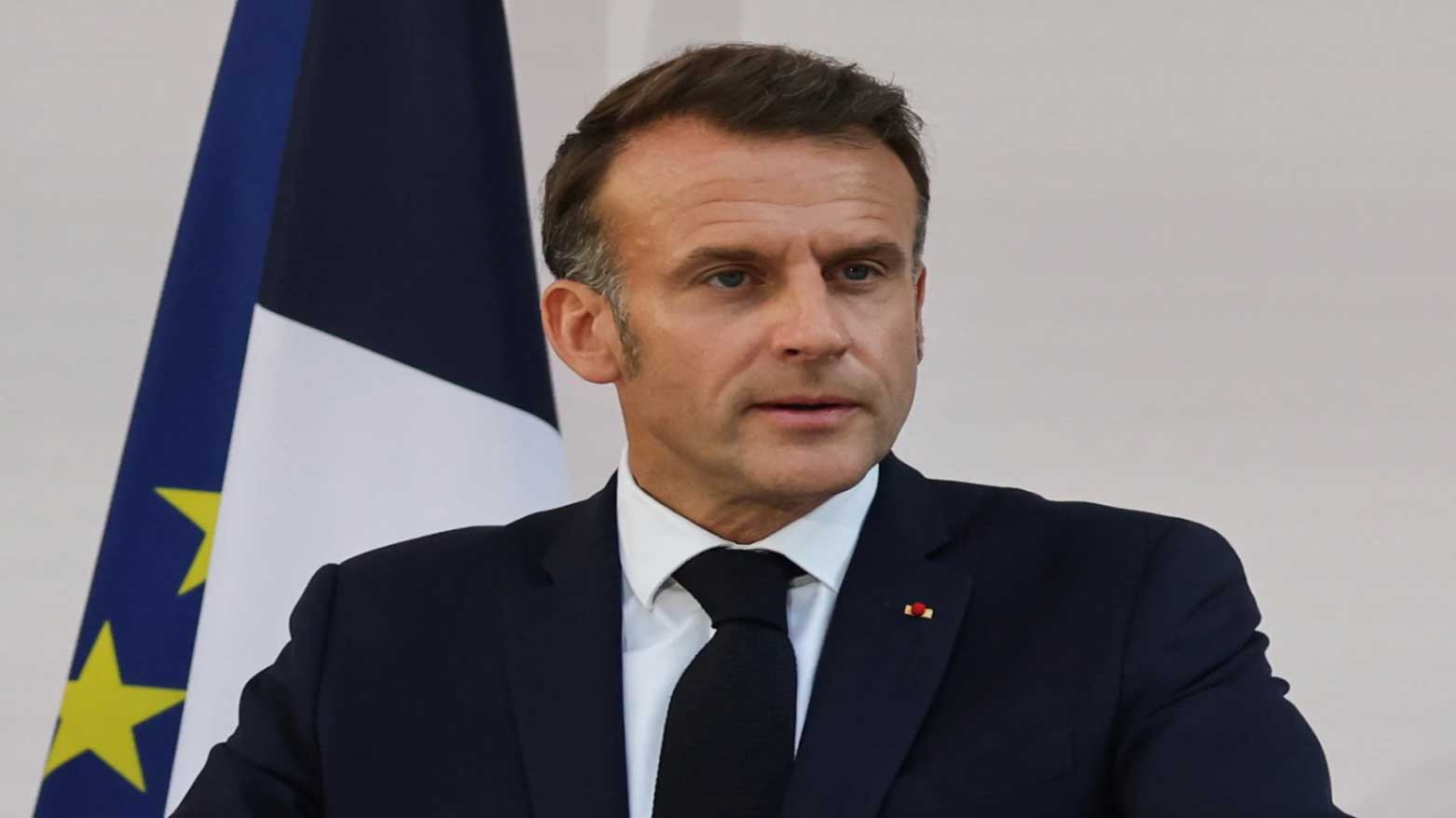 French President Emmanuel Macron, July 13, 2025. (Photo: AP)