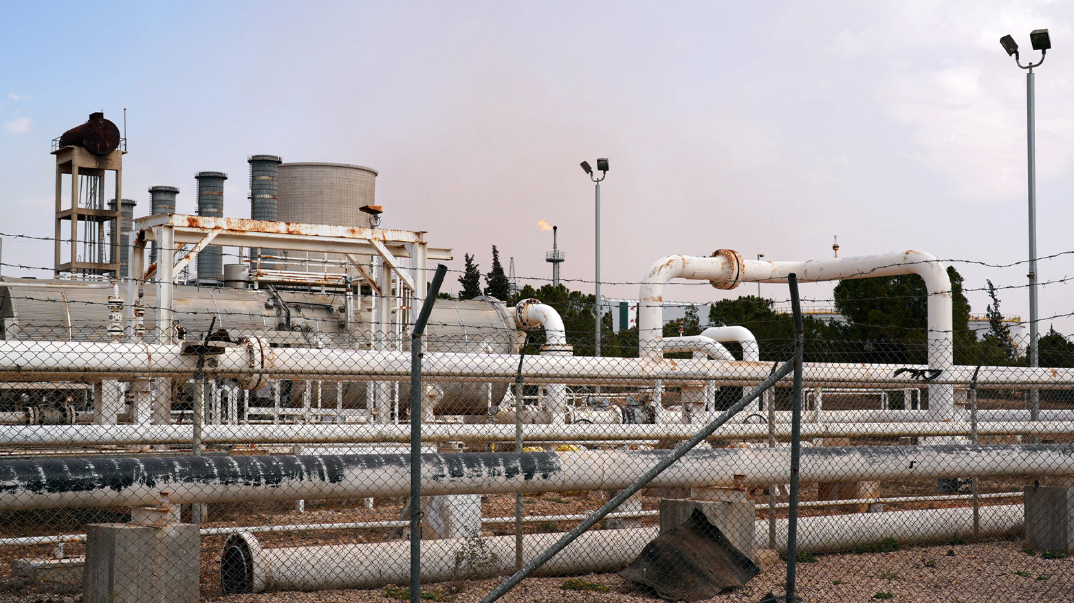 Jandar power station in Homs, Syria. (Photo: SANA)