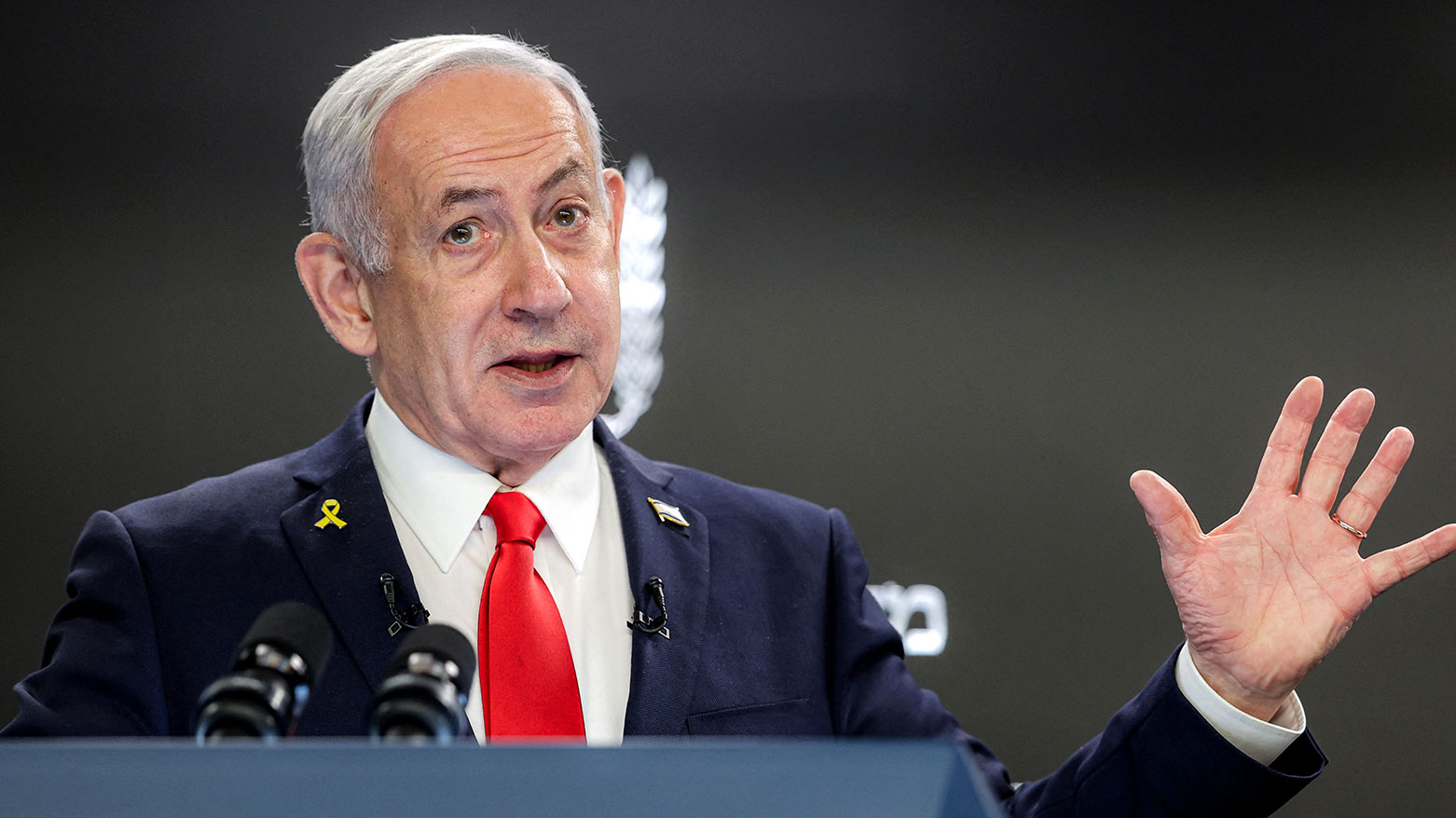 Israel's Prime Minister Benjamin Netanyahu gives a press conference at the Prime minister’s office in Jerusalem on August 10, 2025. (Photo: AFP)