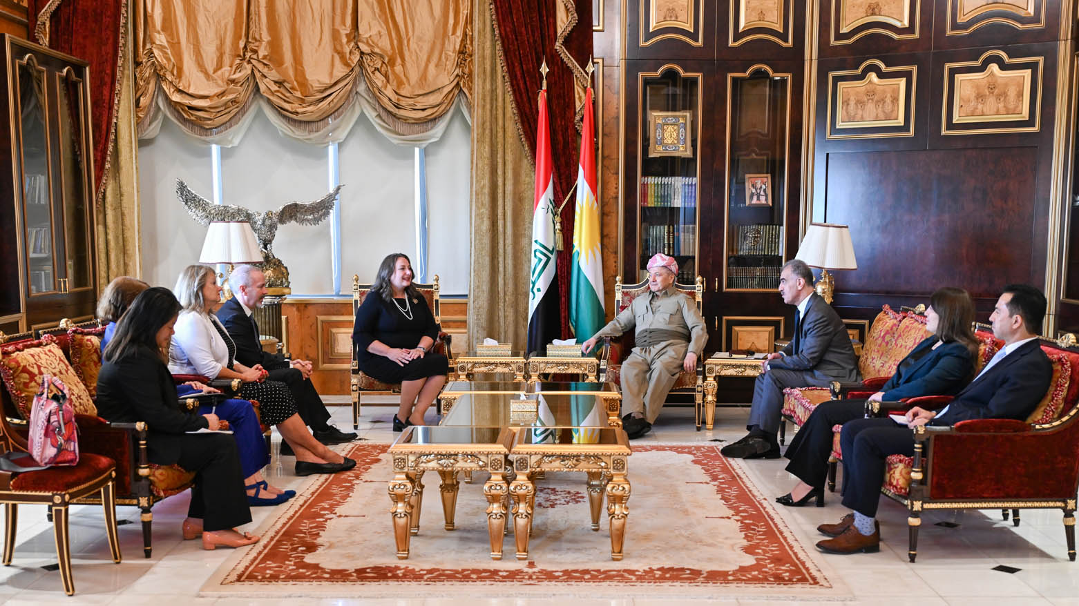 Konsulê Amerîkayê rola Serok Barzanî di asayîkirina rewşa Iraq û Kurdistanê de bilind nirxand