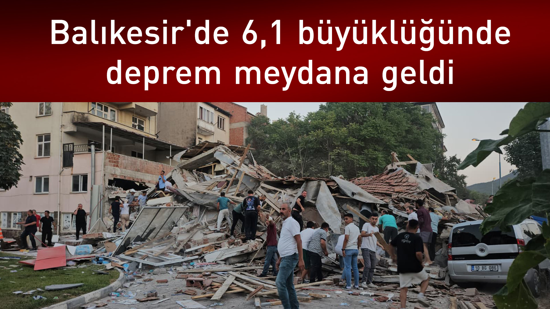 Balıkesir'de şiddetli deprem!