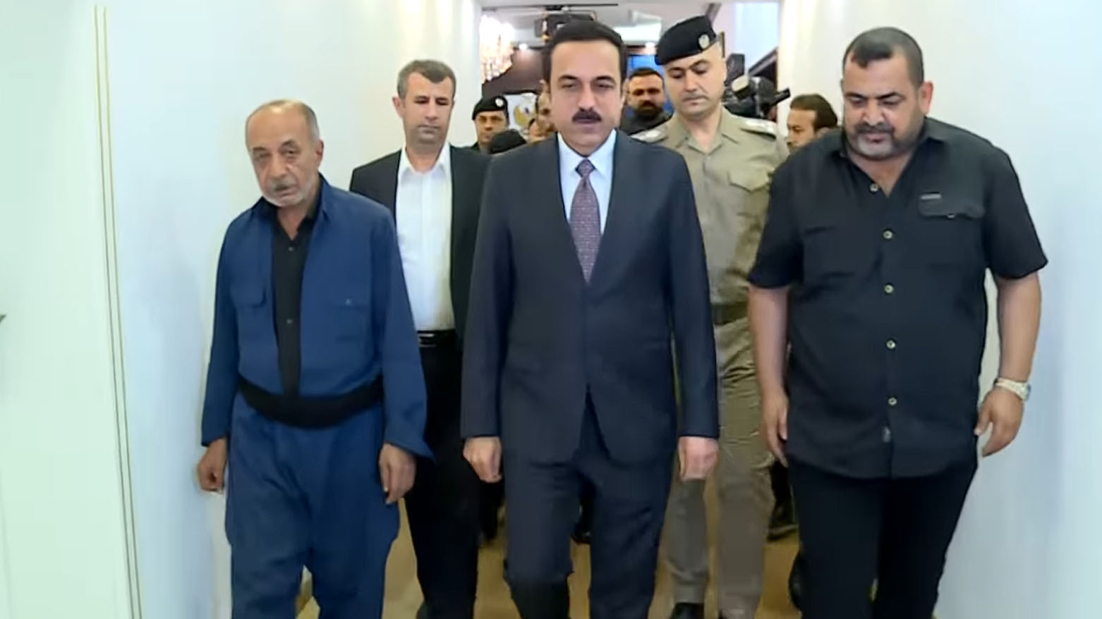 أربيل تستقبل عوائل ضحايا حادثة محطة الوقود