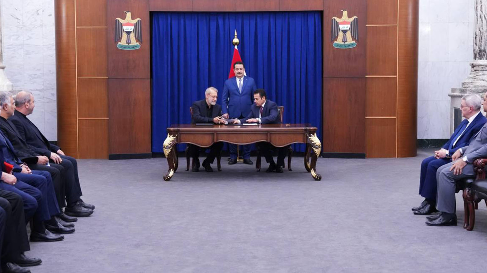 السوداني يرعى توقيع مذكرة تفاهم أمنية مشتركة بين العراق وإيران