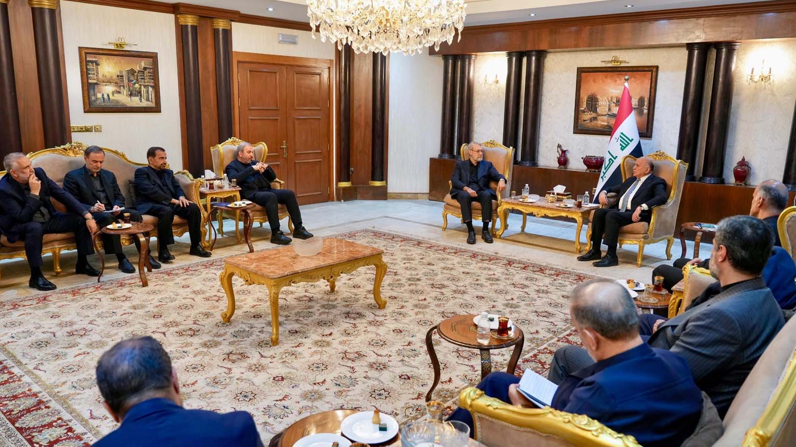 فواد حسین پیشنهاد کرد که عراق، ایران و کشورهای حوزه خلیج نشست ویژه برگزار کنند