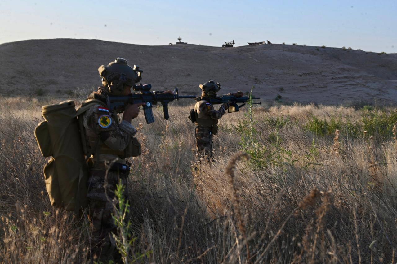 Two Iraqi counter-terrorism officers. (Photo: Iraqi Counter-Terrorism)