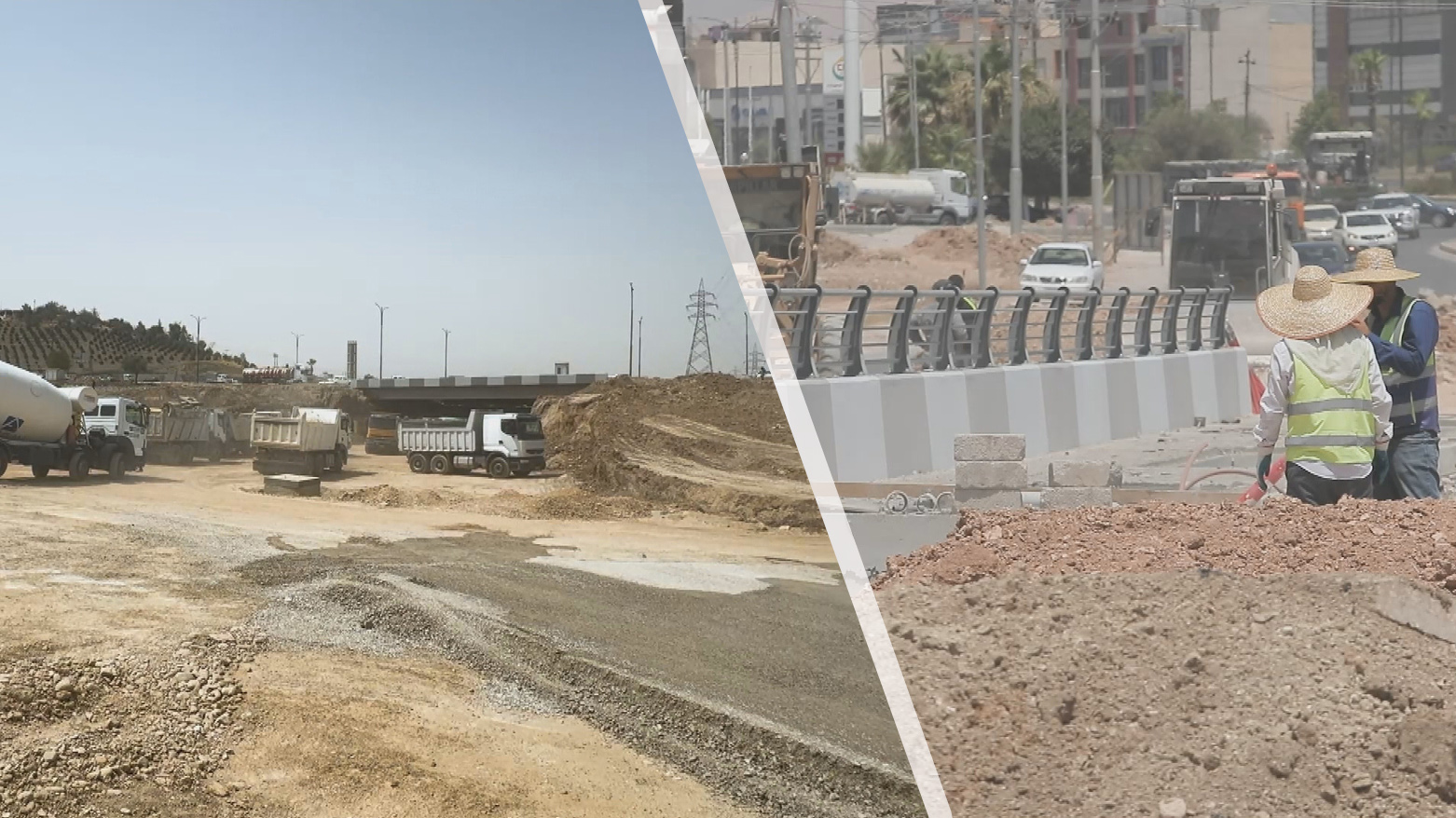 کارکردن لە قۆناغی سێیەمی بەرزەپردی 'تۆفیق وەهبی' لە سلێمانی دەستیپێکردووە