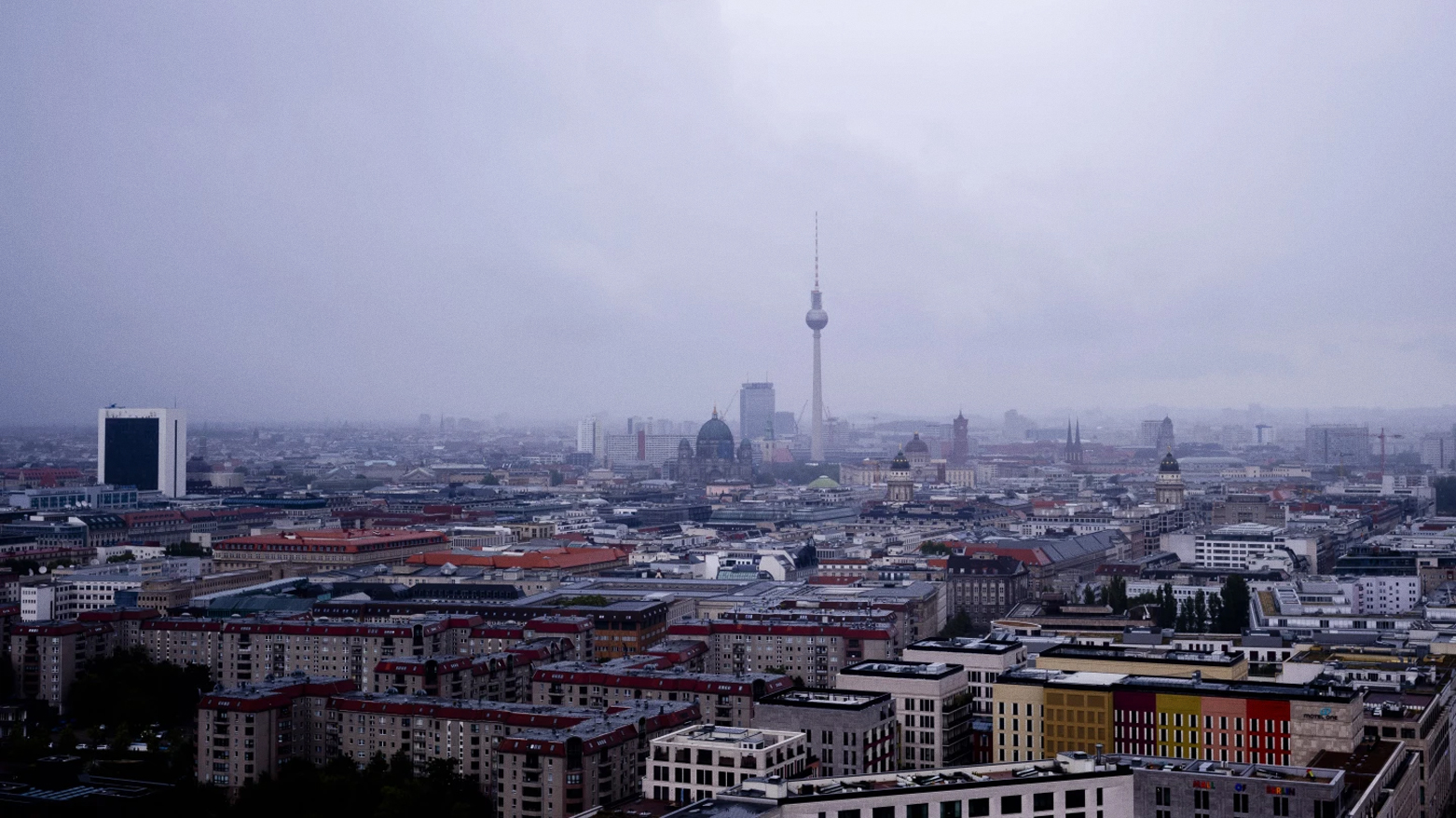 An aerial view of Berlin, Germany’s capital. (AP)