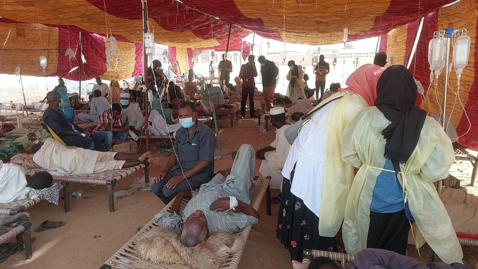 پزیشکانی بێسنوور: لە دارفۆر 40 کەس بەهۆی پەتای کۆلێراوە گیانیان لەدەستدا