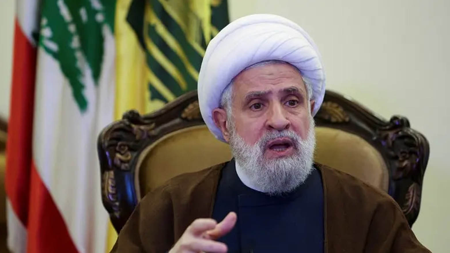نعیم قاسم،  رهبر  حزب‌الله لبنان