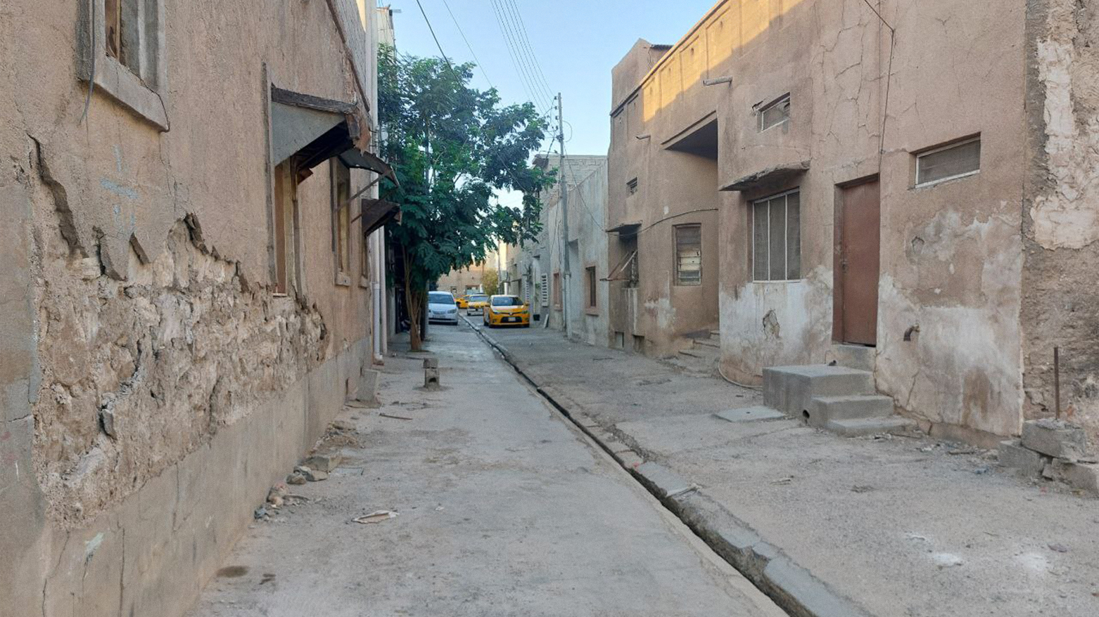 The photo shows a view of the Imam Qassim neighbourhood in Kirkuk. (Kurdistan24)