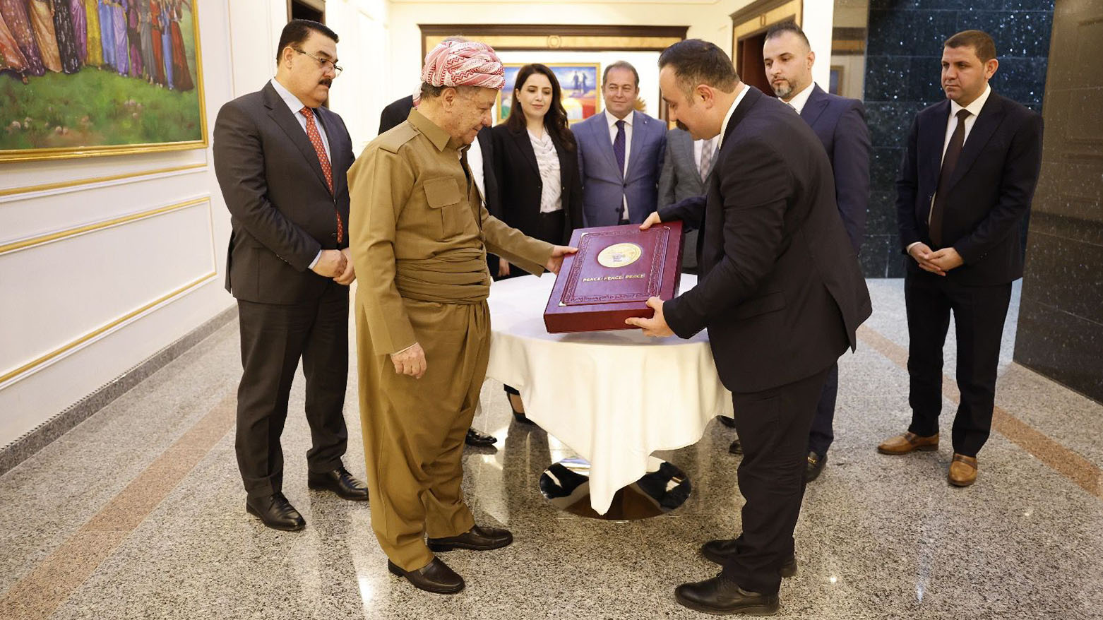 التحالف المسيحي يهنئ الرئيس بارزاني بذكرى ميلاده وتأسيس الحزب الديمقراطي الكوردستاني