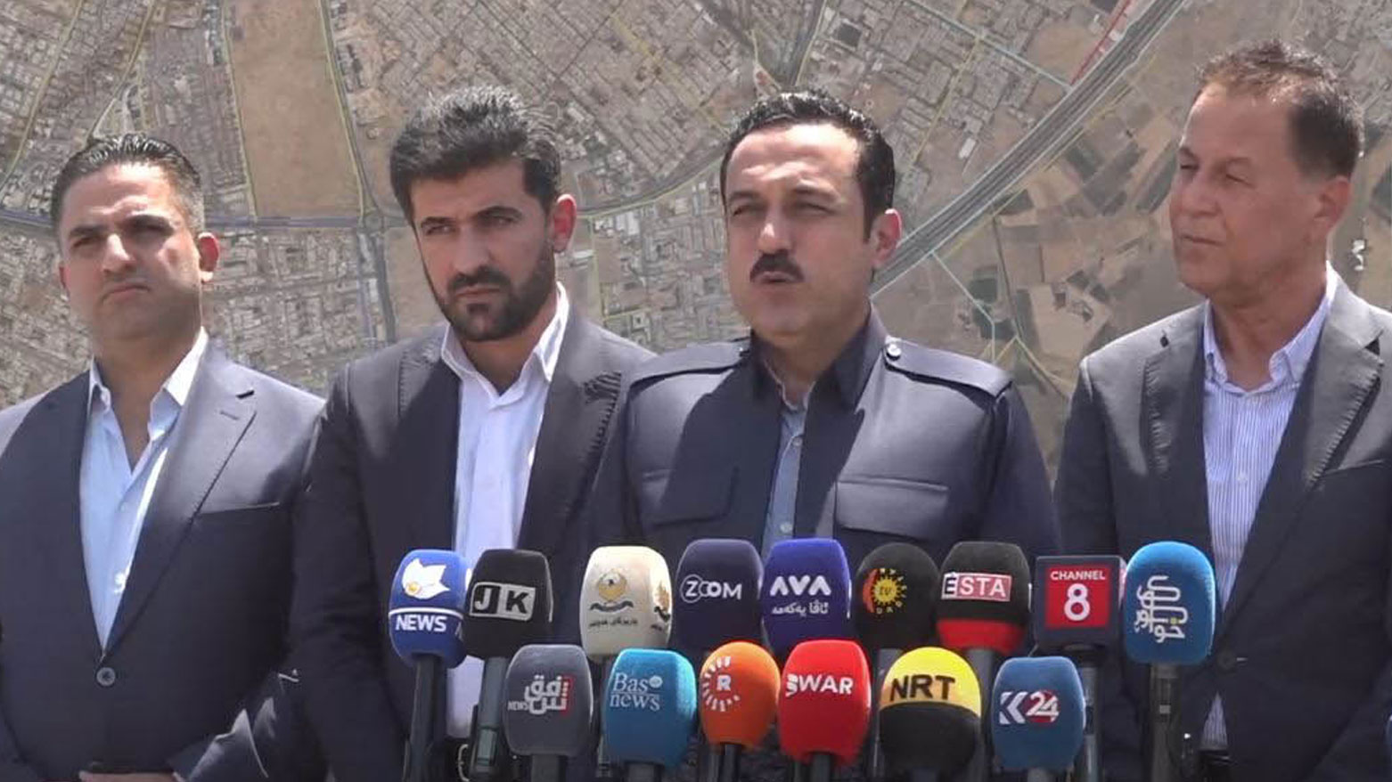 محافظ أربيل يعلن بدء مرحلة ربط شبكات المياه المنزلية بمشروع الإمداد الطارئ