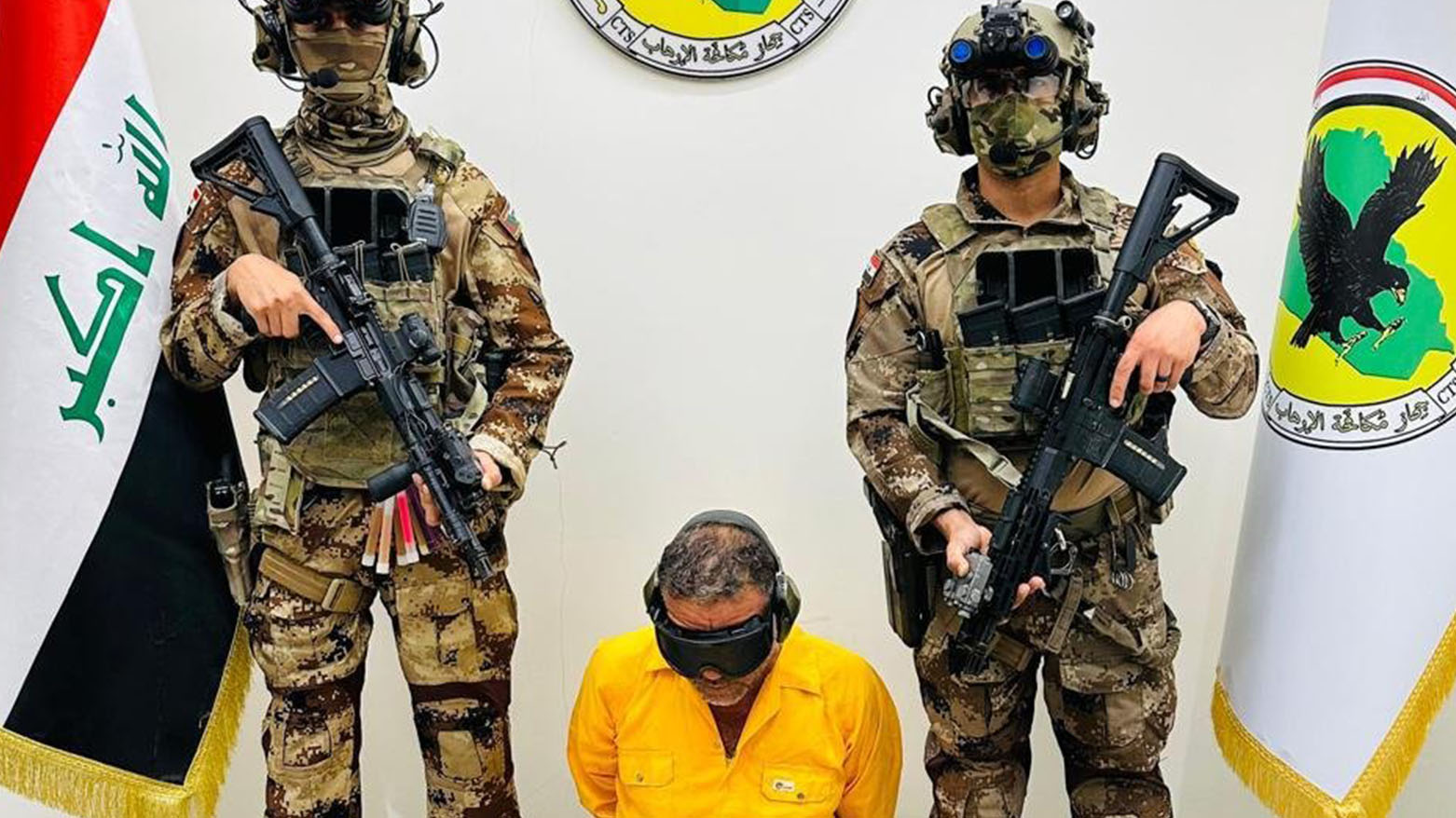 بإسناد فني من التحالف الدولي.. إلقاء القبض على إرهابي خطير في كركوك