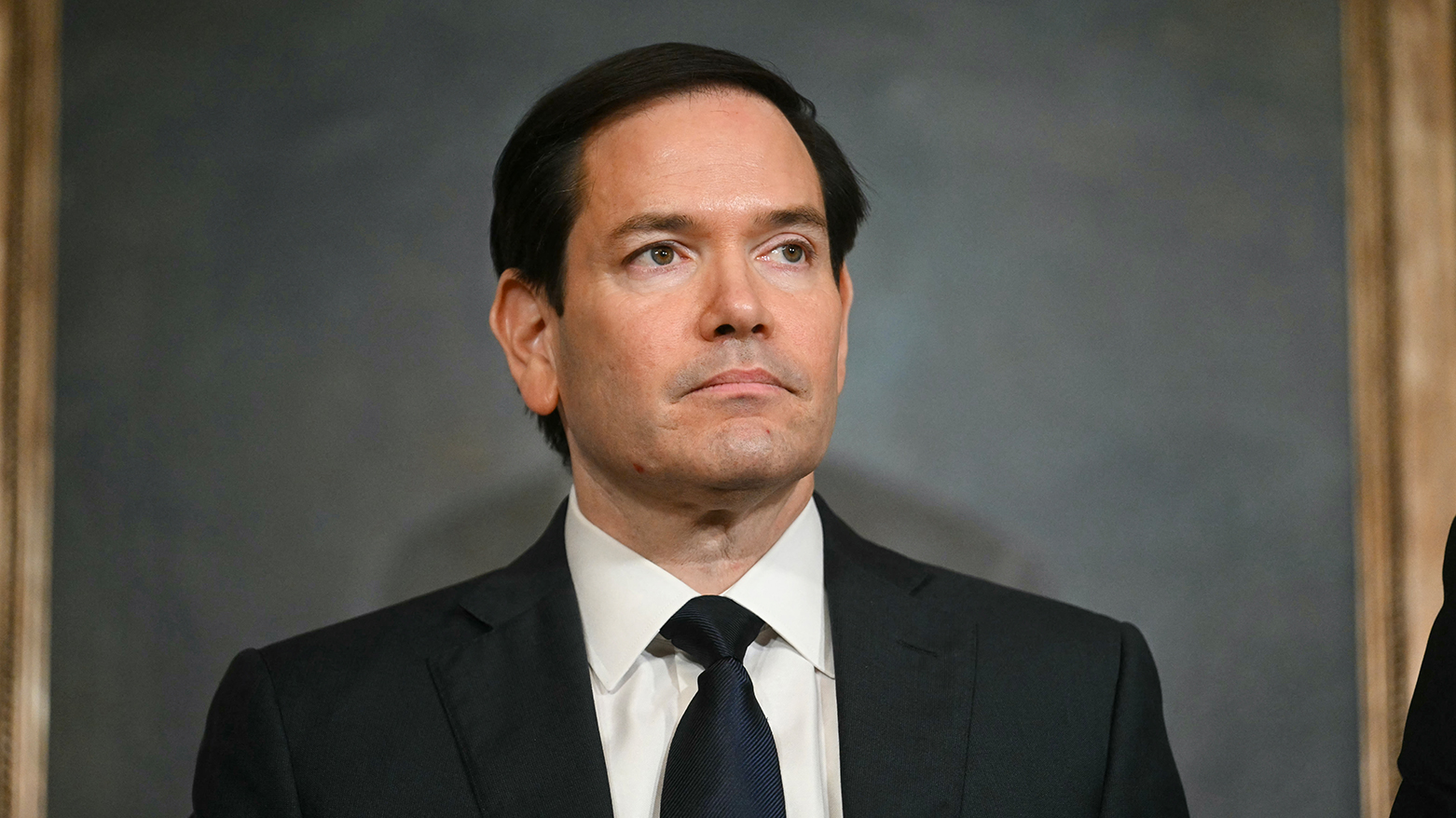 US Secretary of State Marco Rubio, in Washington, DC, on Aug.14, 2025. (AFP)