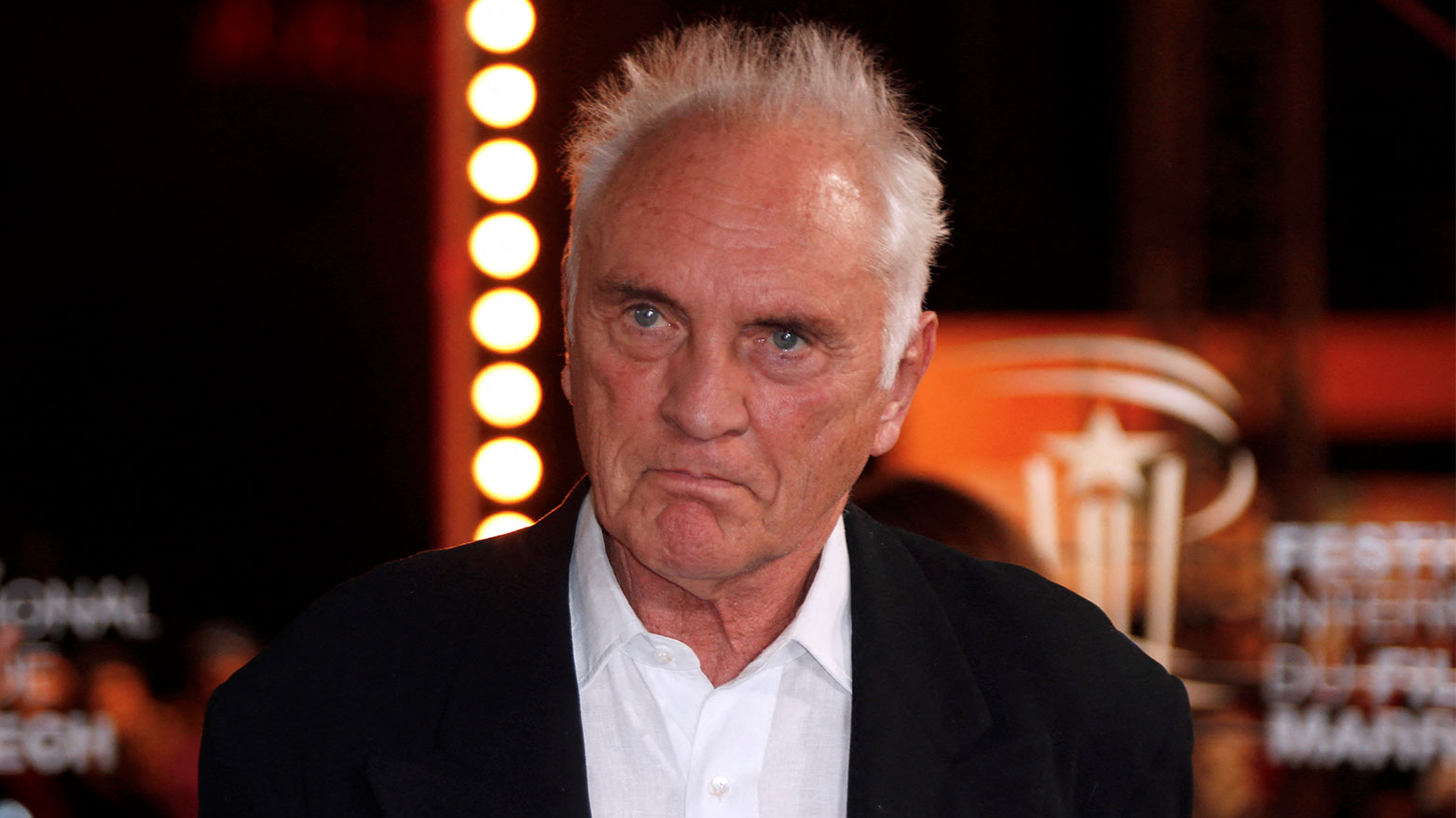 English actor Terence Stamp arrives for the opening ceremony of the 12th Marrakech International Film Festival on November 30, 2012 in Marrakech. (Photo: AFP)