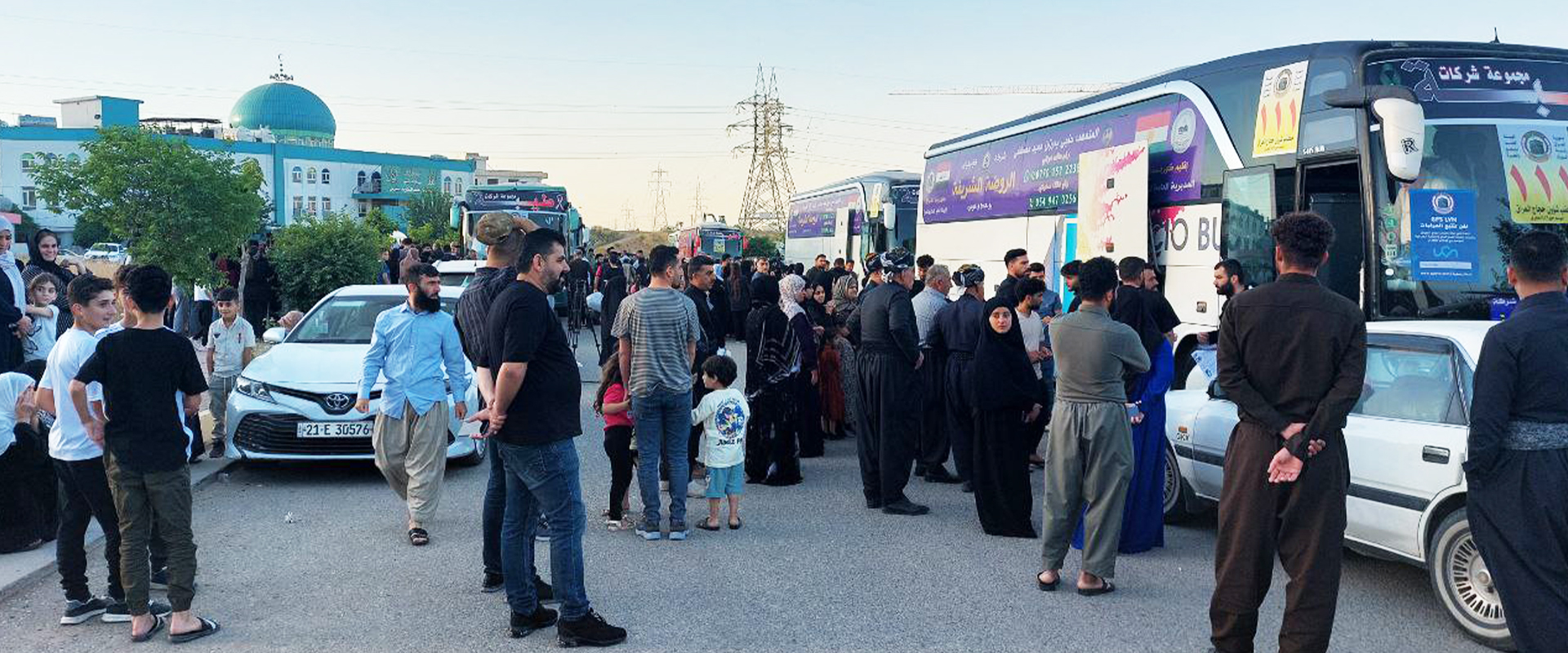 بدء عملية إعادة المعتمرين الكورد العالقين في السعودية عبر الطريق البري
