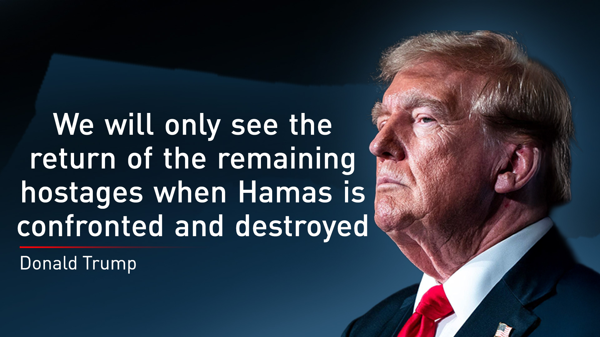 US President Donald Trump. (Photo: Designed by Kurdistan24)