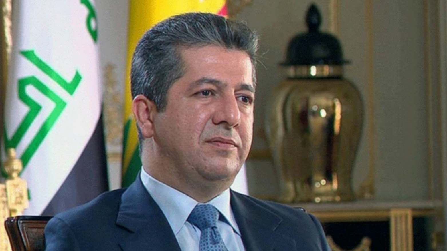 مه‌سرور بارزانی سه‌ره‌خۆشی له‌ كه‌سوكاری قوربانییانی ئاگره‌كه‌ی هه‌ڵه‌بجه‌ ده‌كات