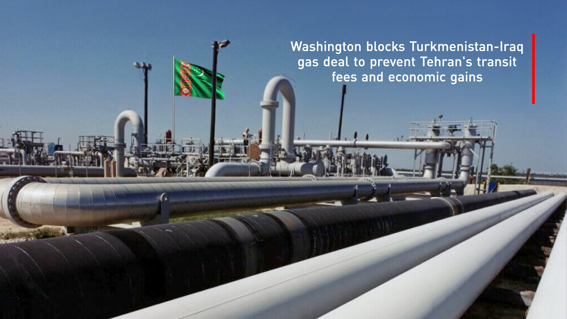 Turkmenistan's “Galkynysh” gas field. (Graphic: Designed by Kurdistan24)