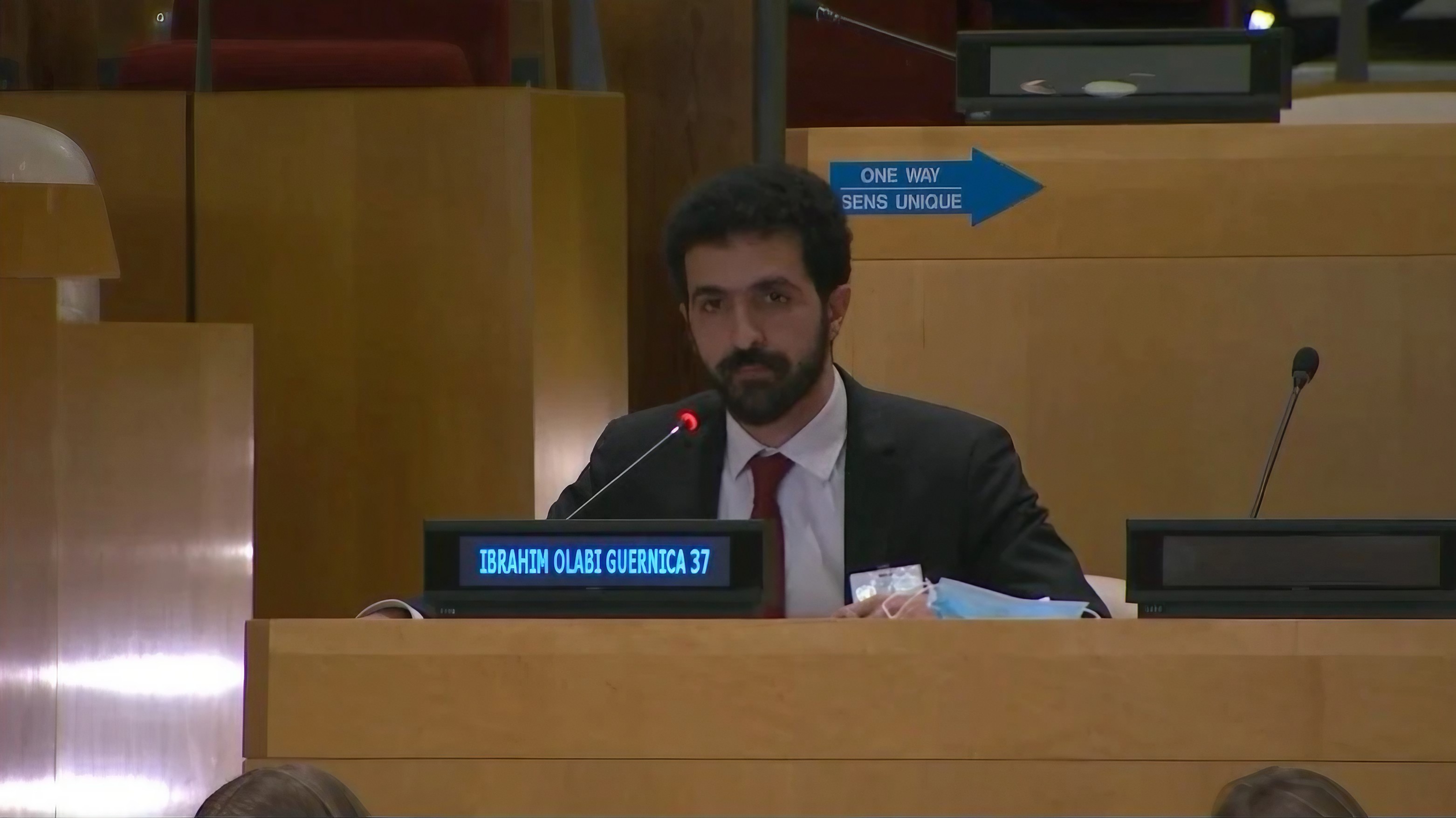 Ibrahim Abdulmalik Olabi, Syria’s new Permanent Representative to the United Nations. (Photo: Social Media)