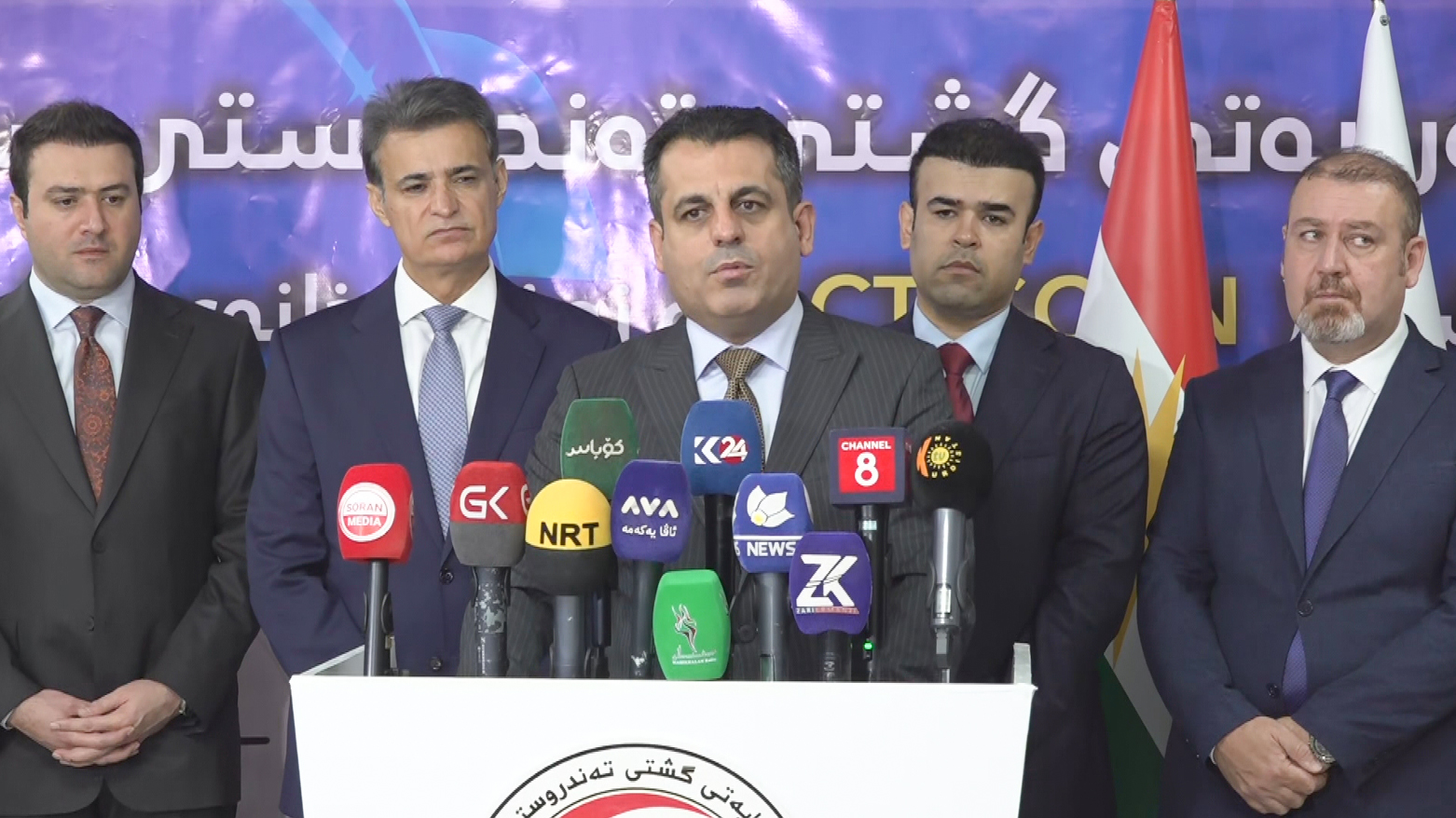 کنفرانس خبری وزیر بهداشت اقلیم کوردستان
