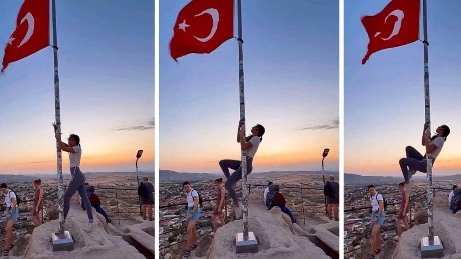 عکس برگرفته از ویدیوی منتشر شده در شبکه‌های اجتماعی