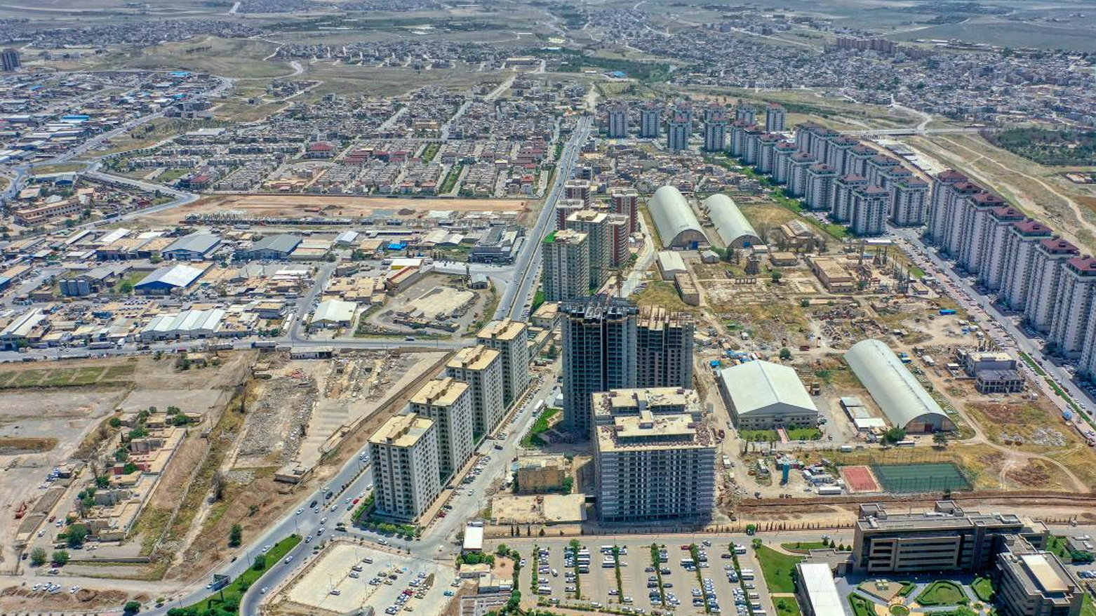 Darwaza City residential project in Sulaimani. (Photo: Kurdistan24)
