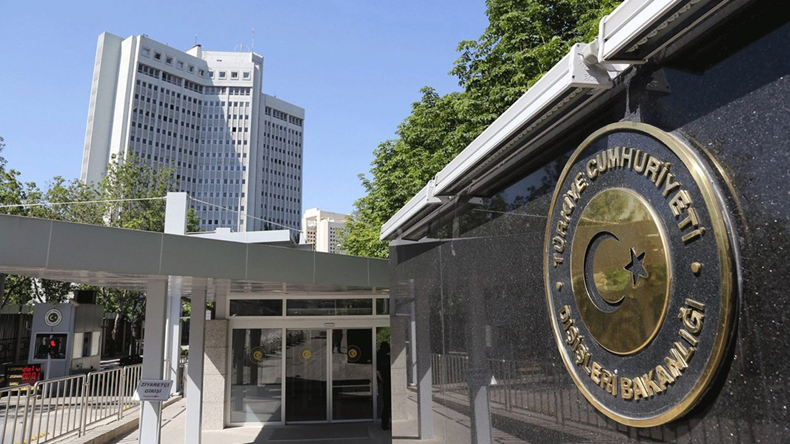 The photo shows the building of the Turkish Foreign Ministry in Ankara. (Photo: Daily Sabah)